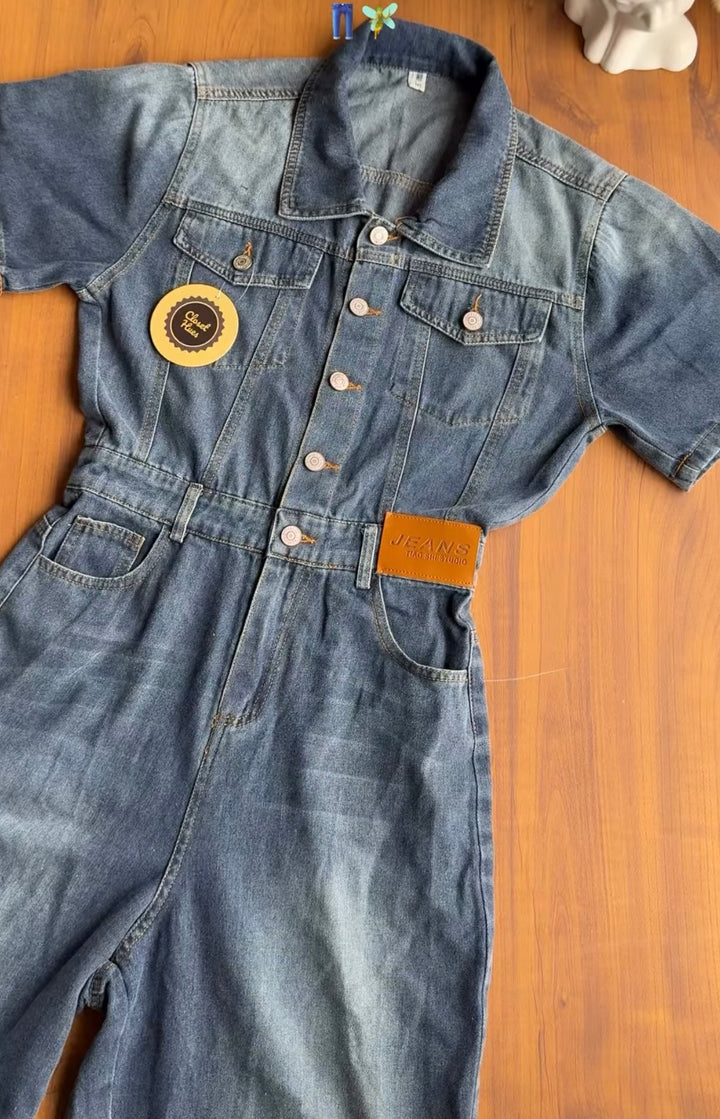 Jules denim jumpsuit