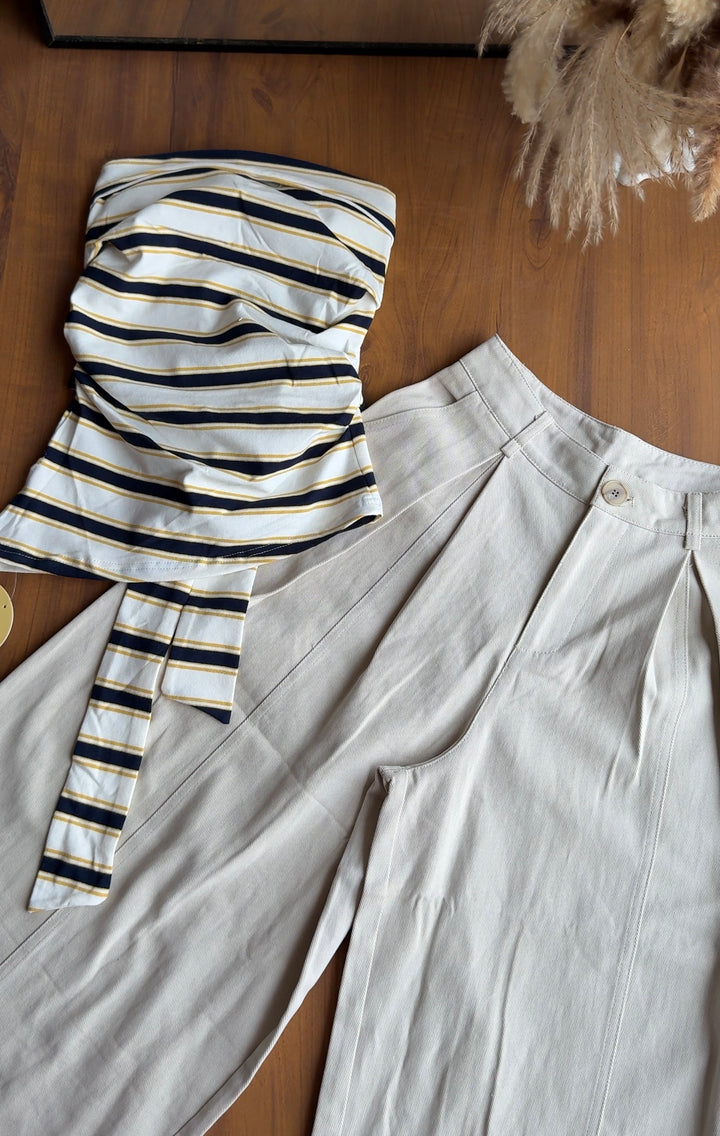 Jackie high waist baggy pants