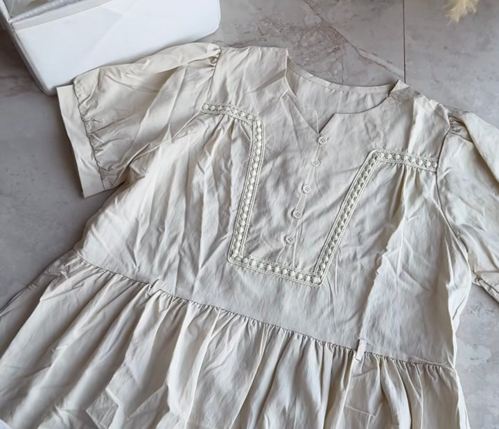 Summery Cotton belted dress