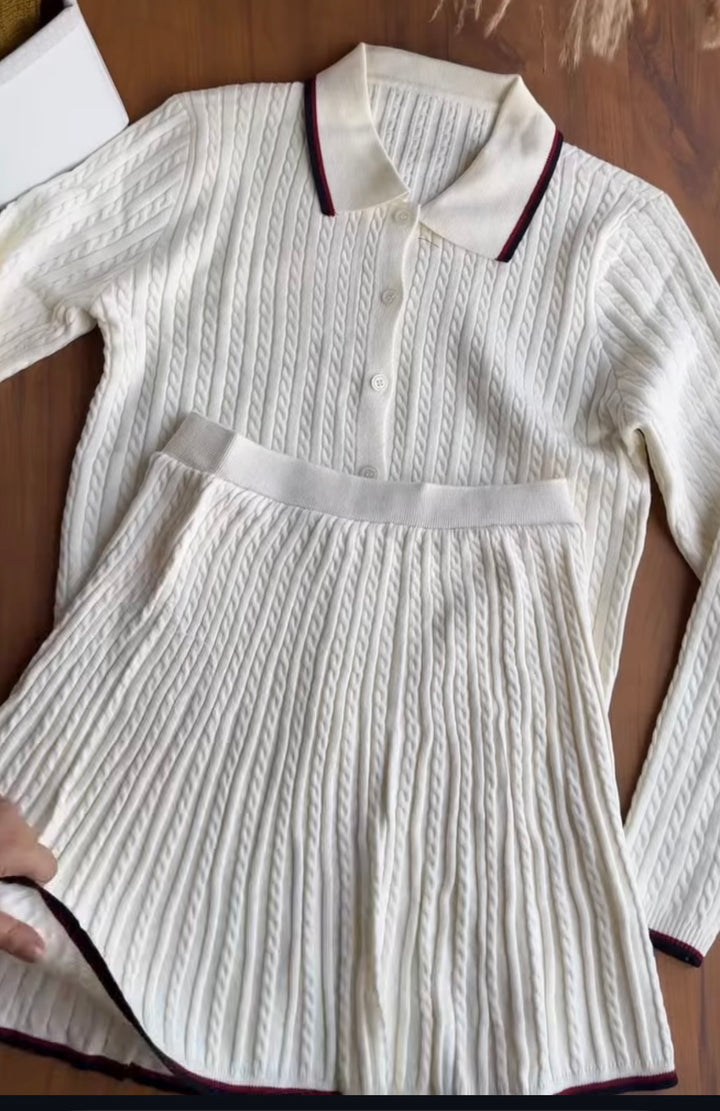 Stanley top and skirt coord set