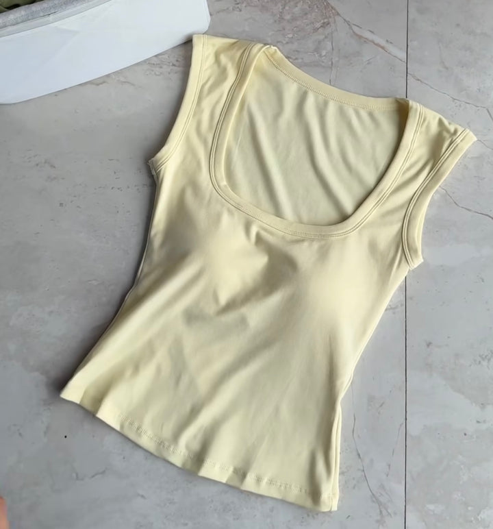 Isobel built in bra top