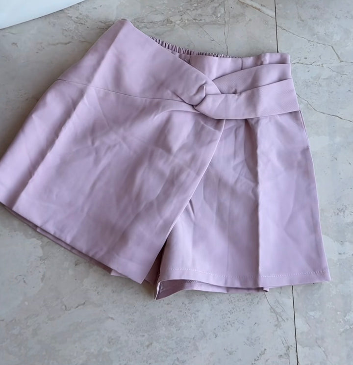 Twist waist skorts