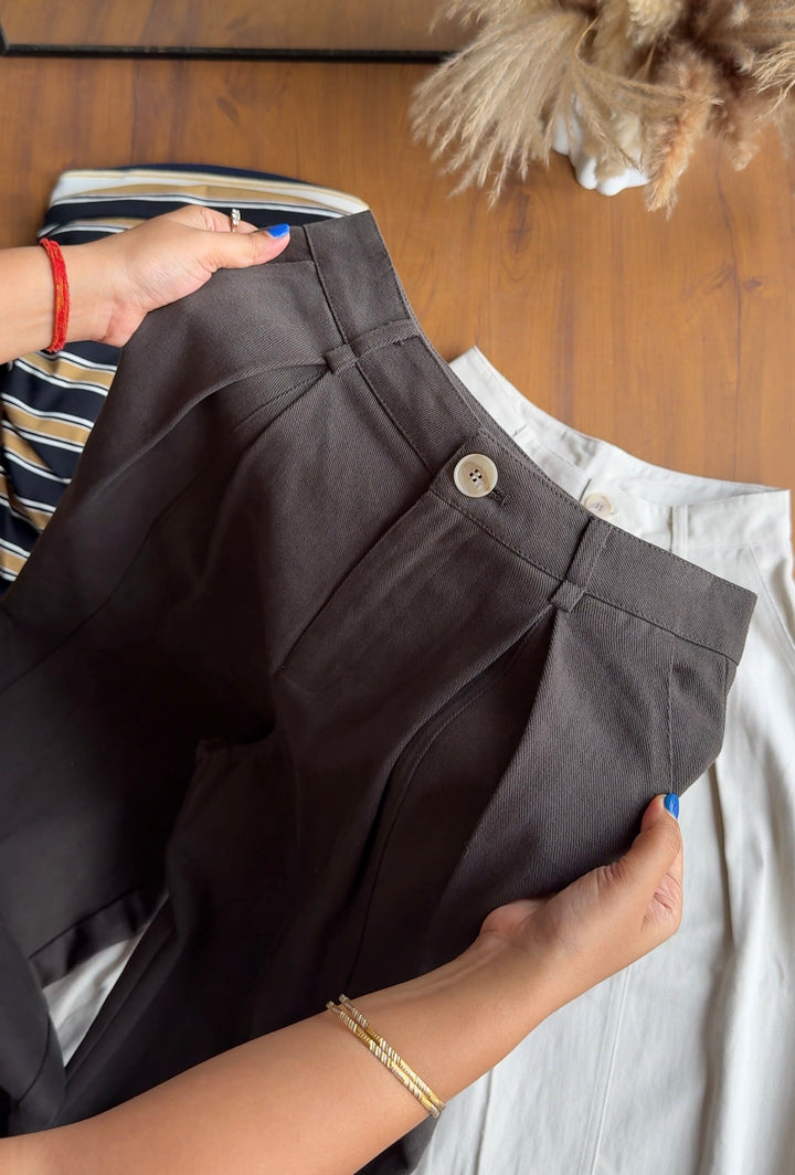 Jackie high waist baggy pants