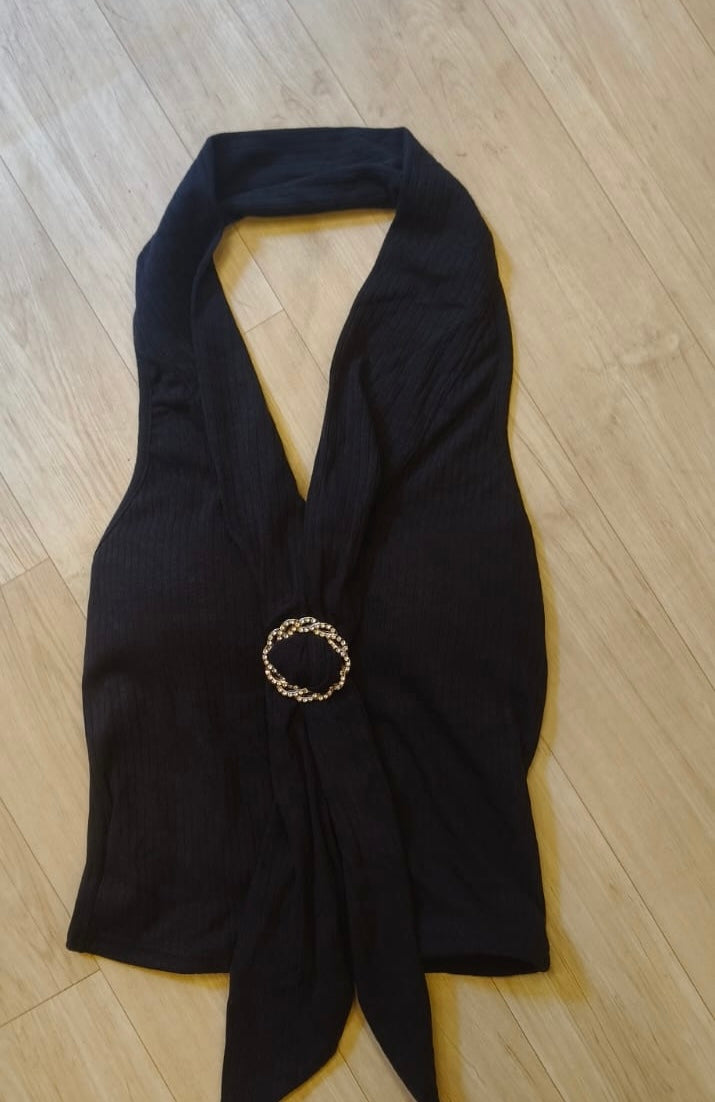 Oscar halter neck top