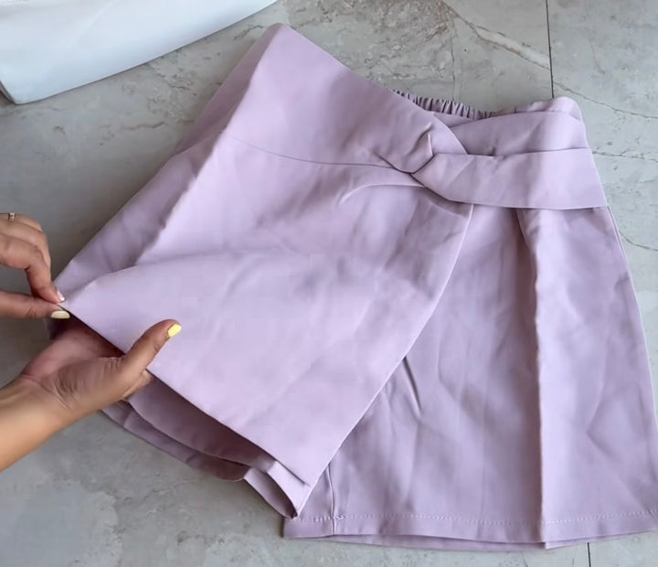Twist waist skorts