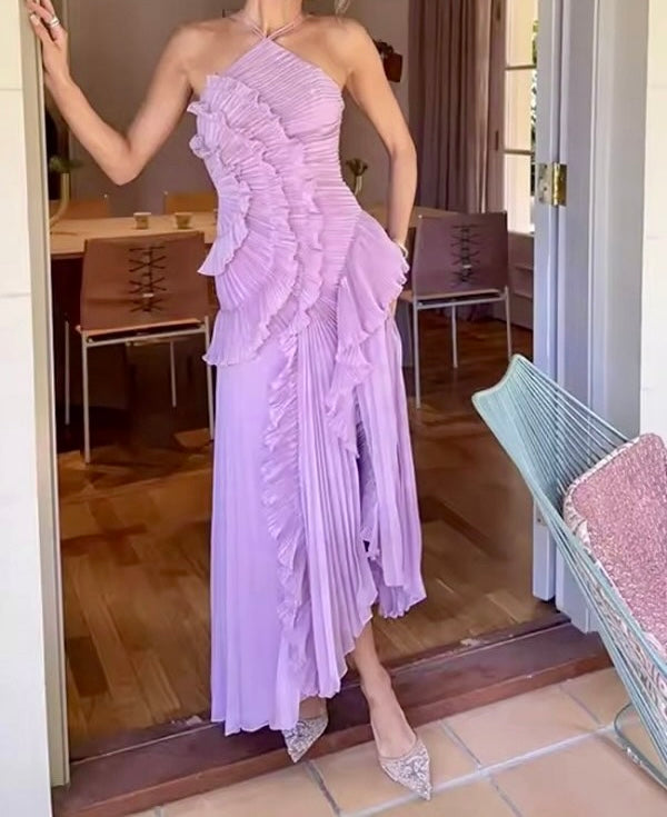 Empress ruffle dress