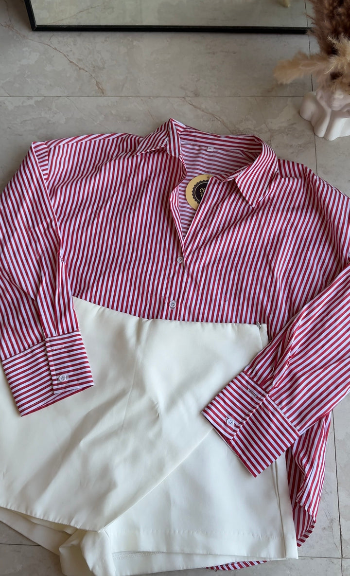 Gretchen striped shirt