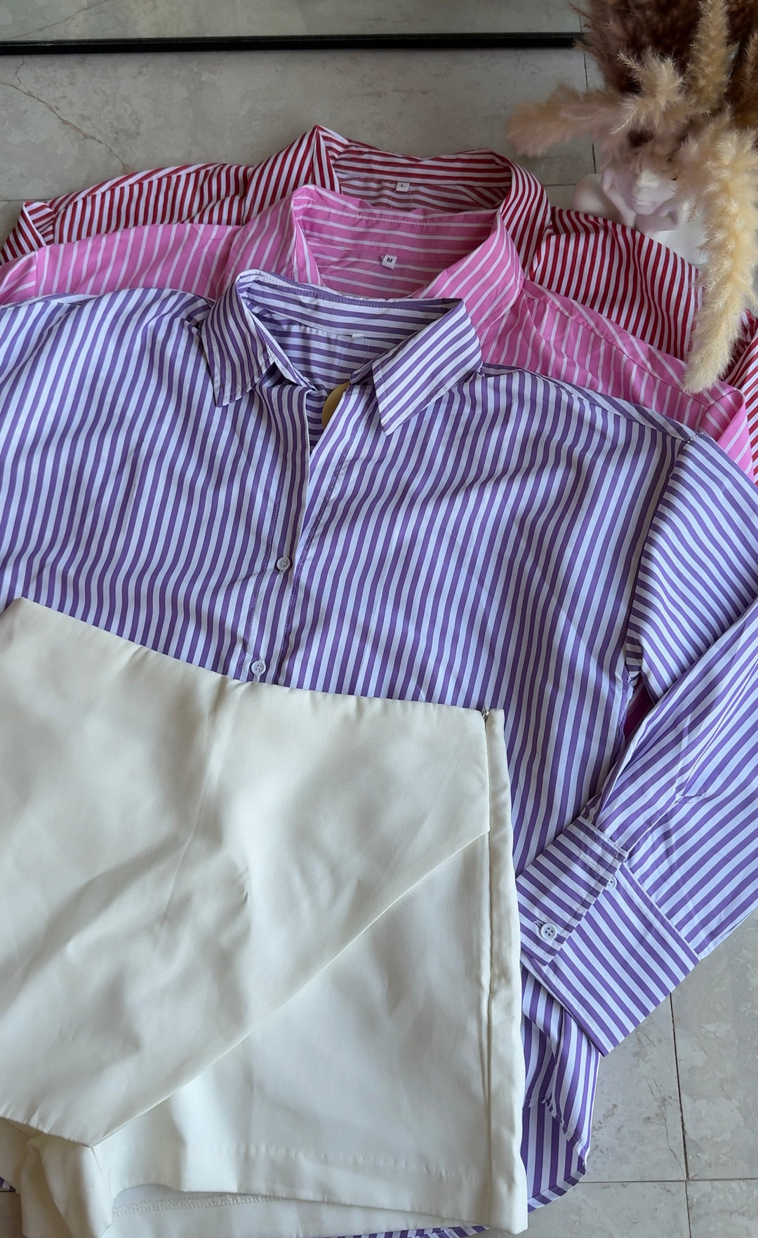 Gretchen striped shirt