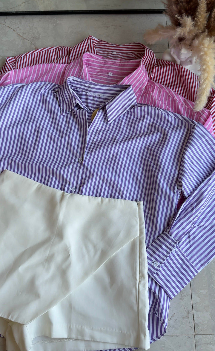 Gretchen striped shirt
