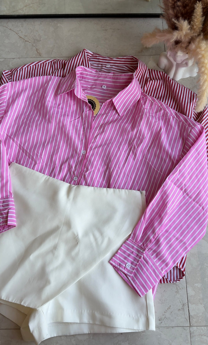 Gretchen striped shirt