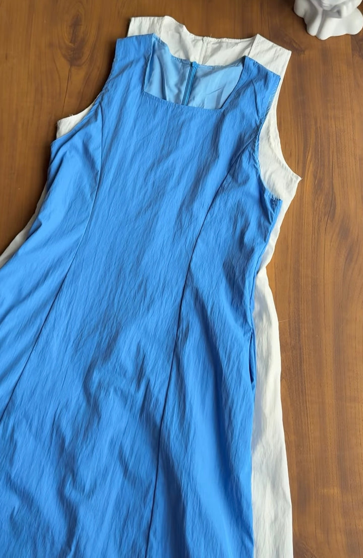 Athens pocket midi dress