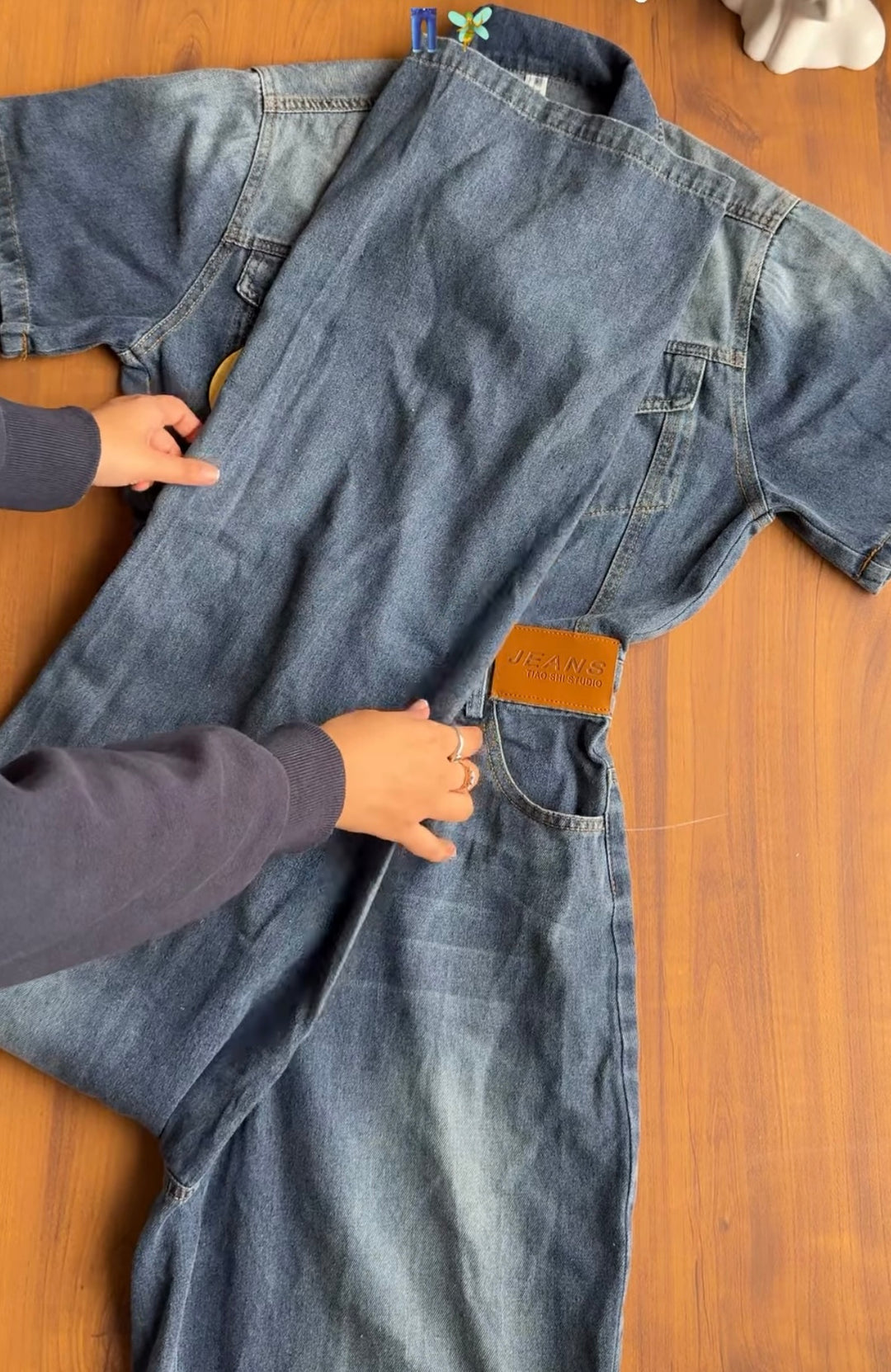 Jules denim jumpsuit