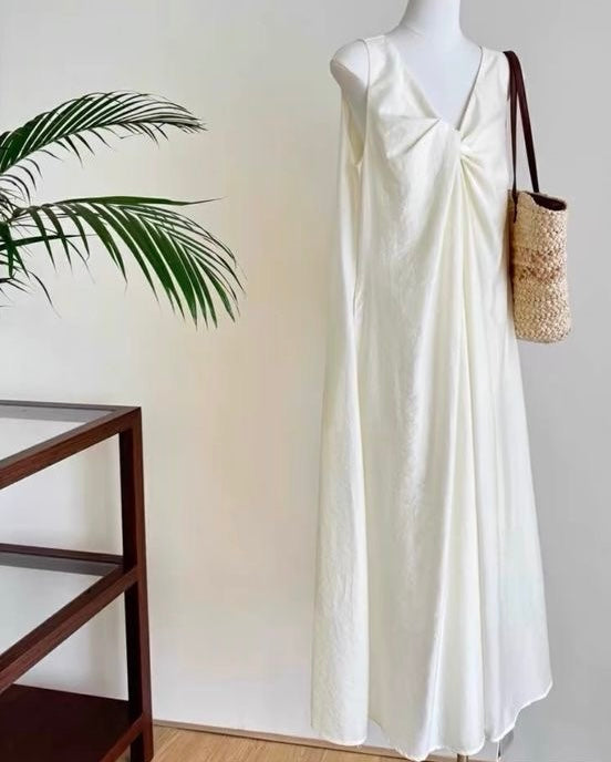 Bronte front knot dress