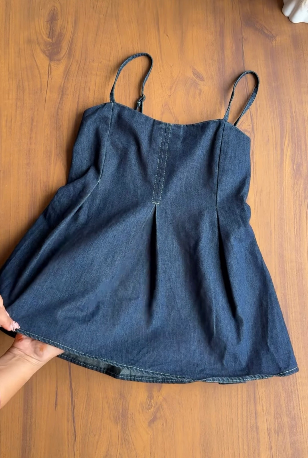Ash denim coord set