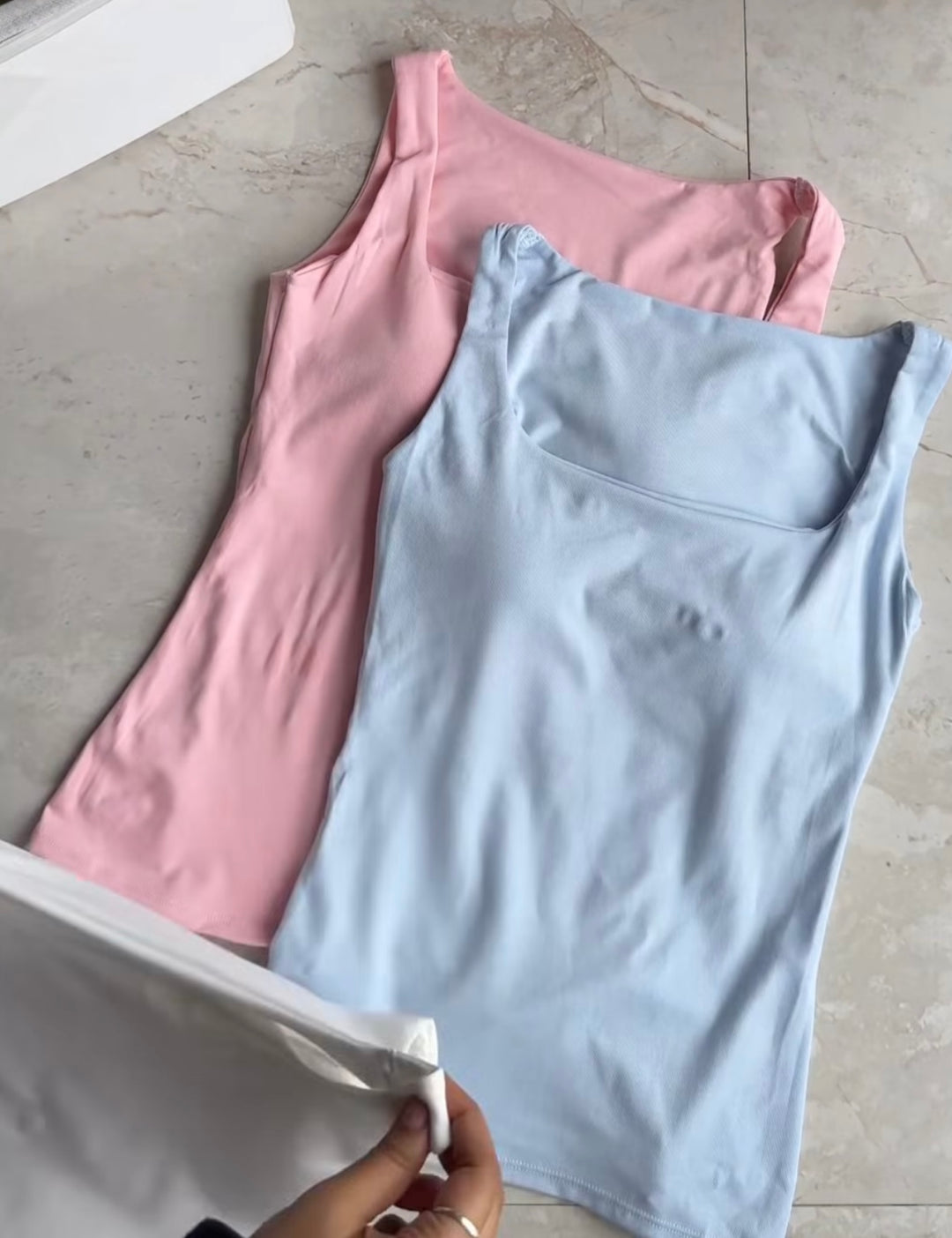 Gilbert built in bra top