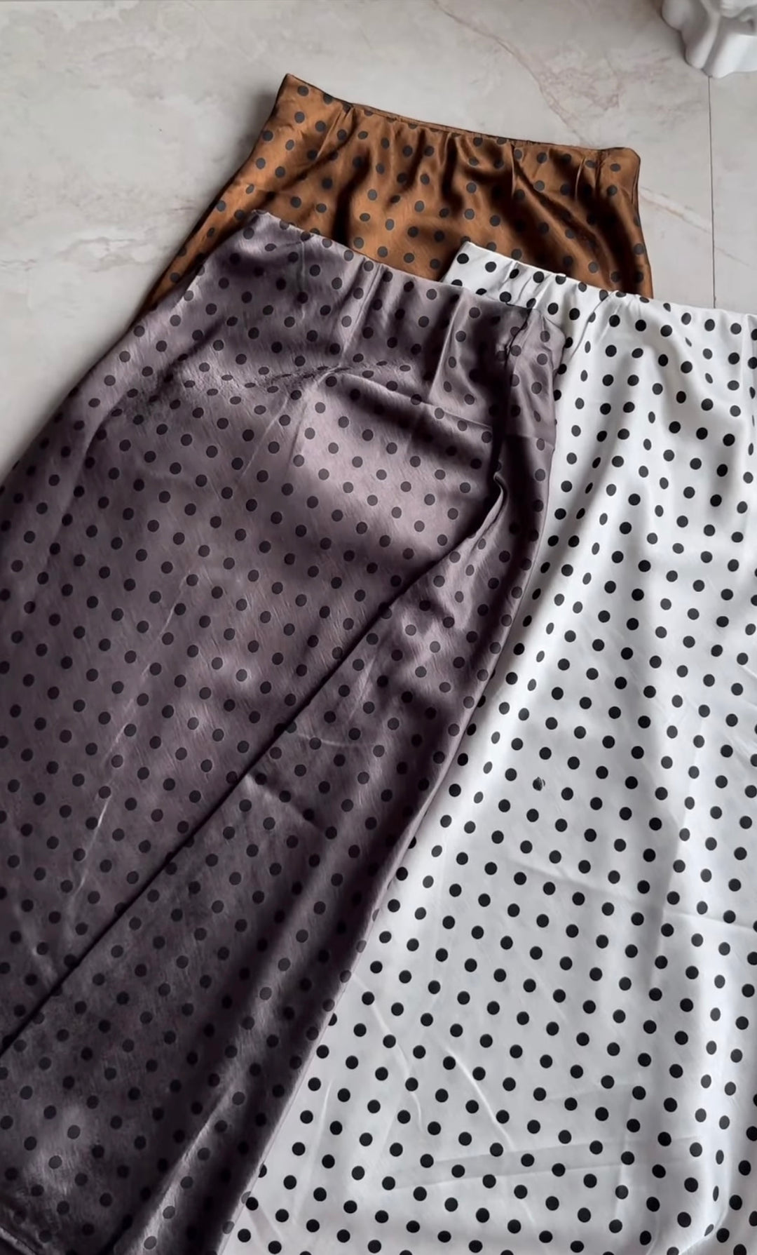 Diana polka dot skirt