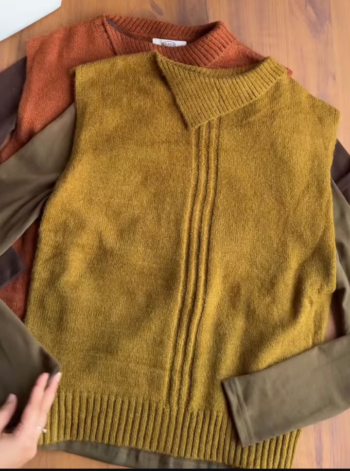 Michael two piece top