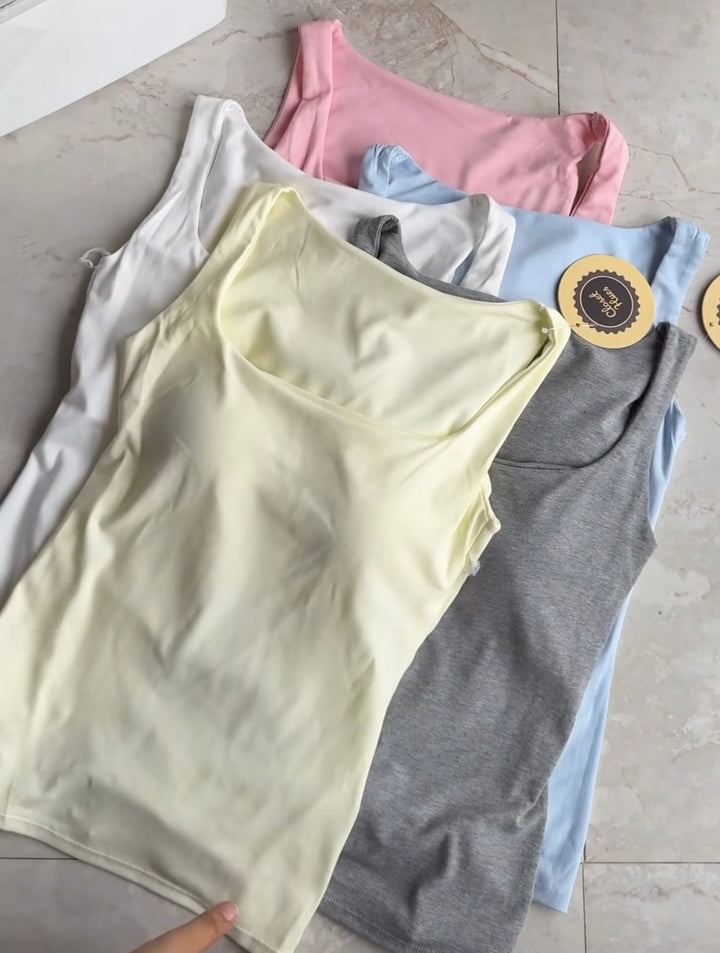 Gilbert built in bra top