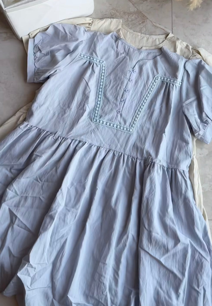 Summery Cotton belted dress