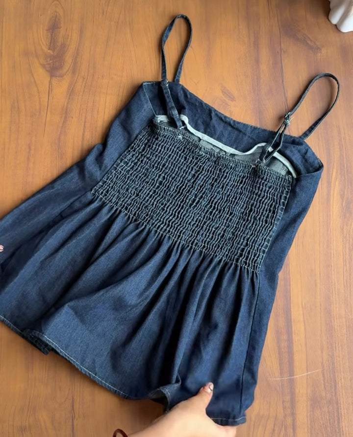 Ash denim coord set