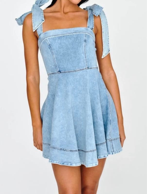 Fabiola denim dress