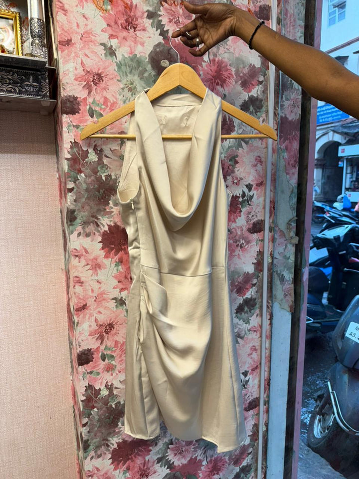 Meghan  silk satin dress