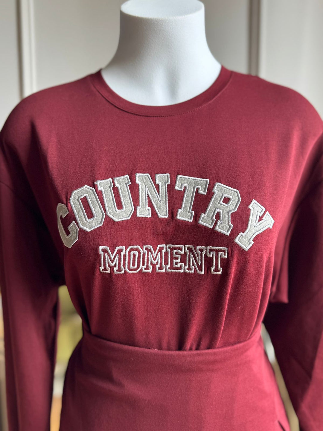 Countryside sweatshirt with skorts