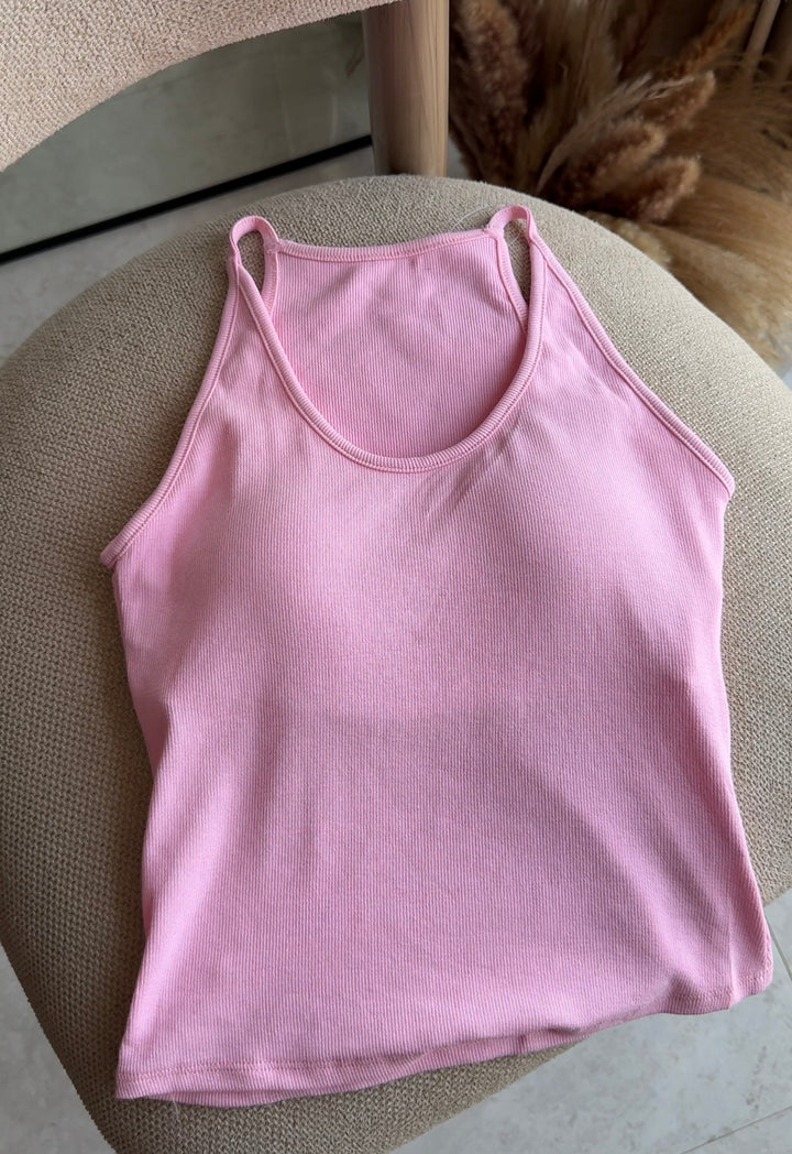 Fate built in bra tank tops