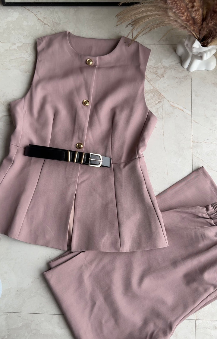 Lannister coord set with belt