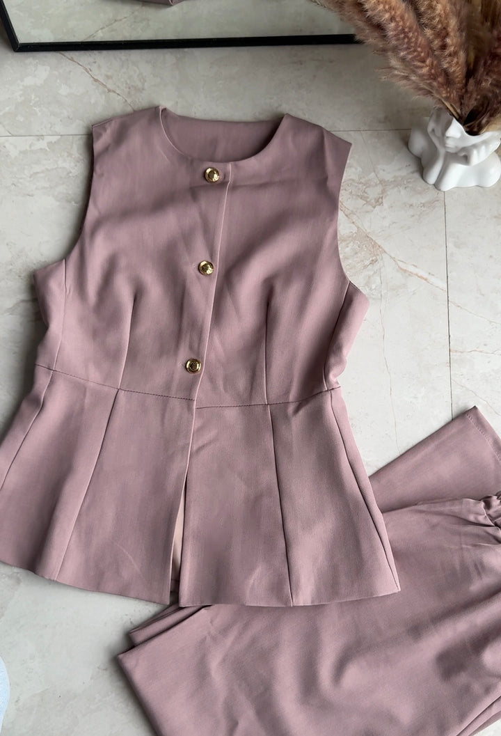 Lannister coord set with belt