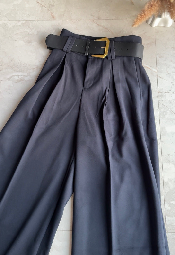 Jackson high waist belted pants