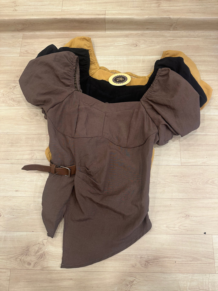 Marcos belted top