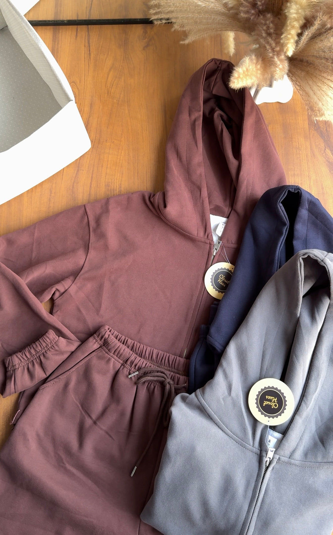 Apollo zipper hoodie tracksuit