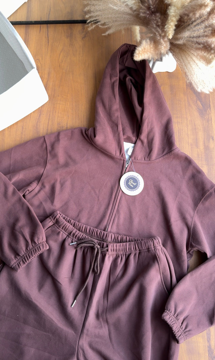 Apollo zipper hoodie tracksuit