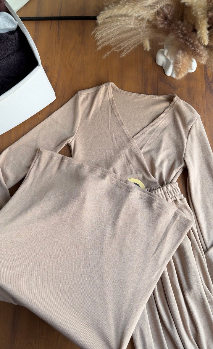 Bella crisscross tie tracksuit