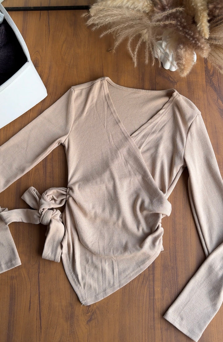 Bella crisscross tie tracksuit