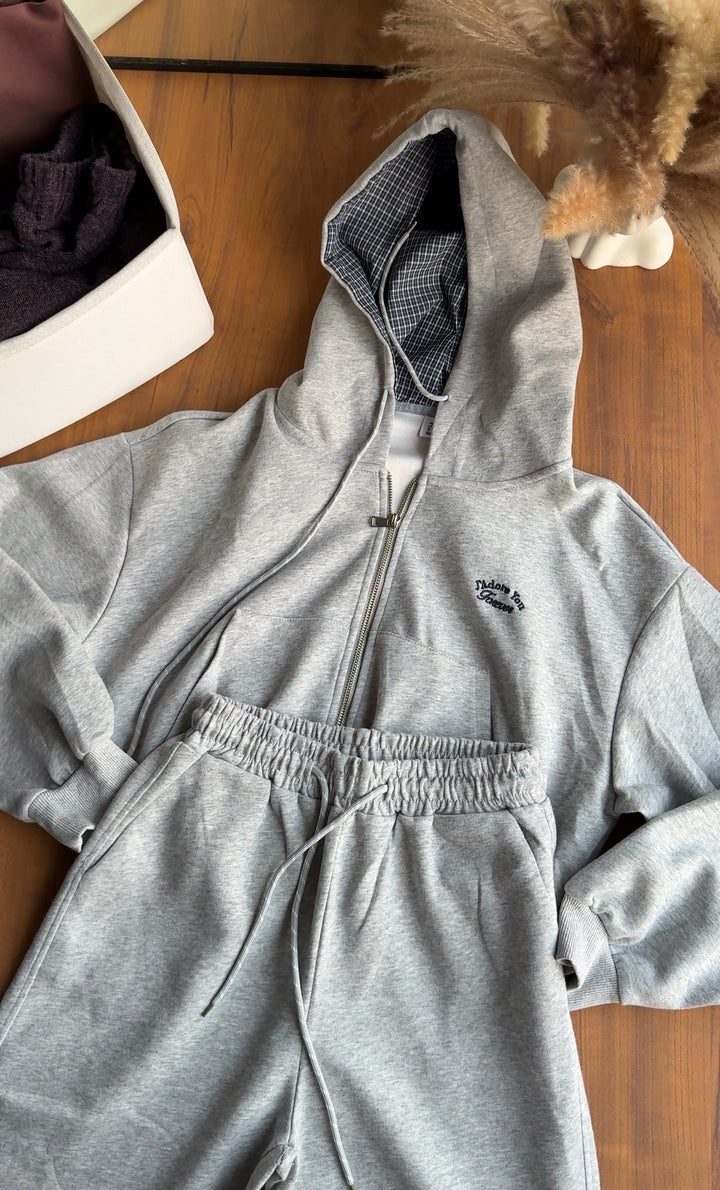 Jules zipper hoodie tracksuit