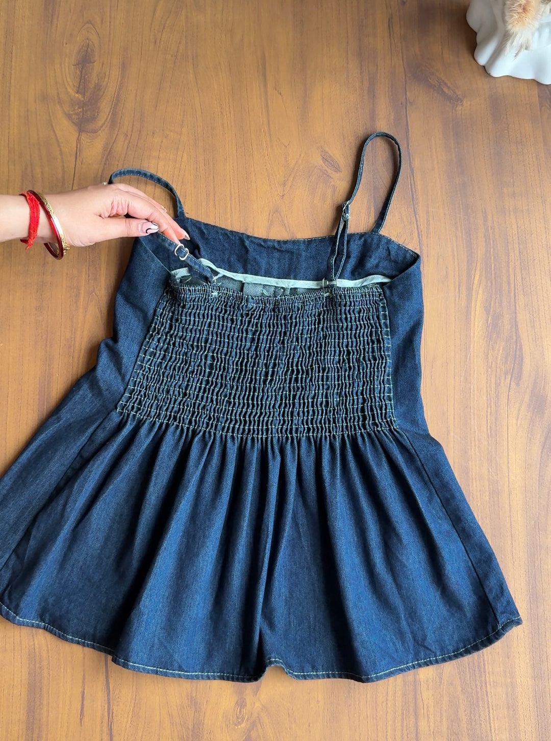 Ash denim coord set