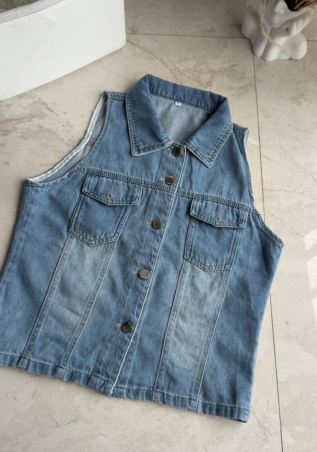 Melvin denim coord set