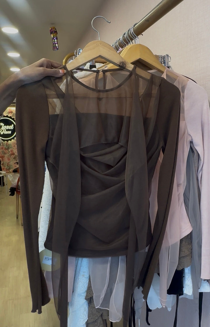 Holly full sleeves top