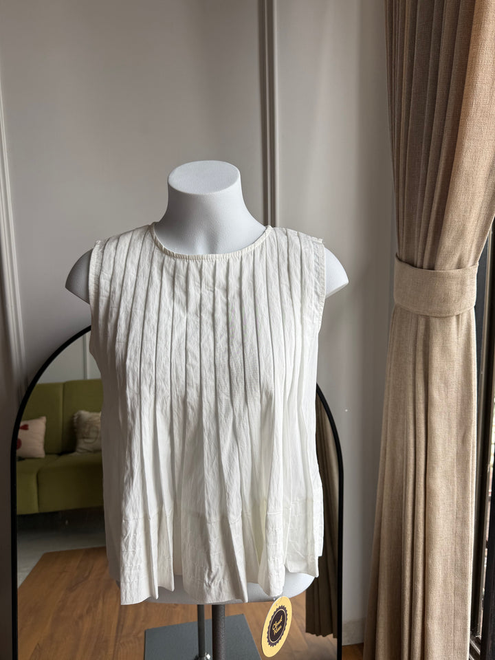 Connor pleated top
