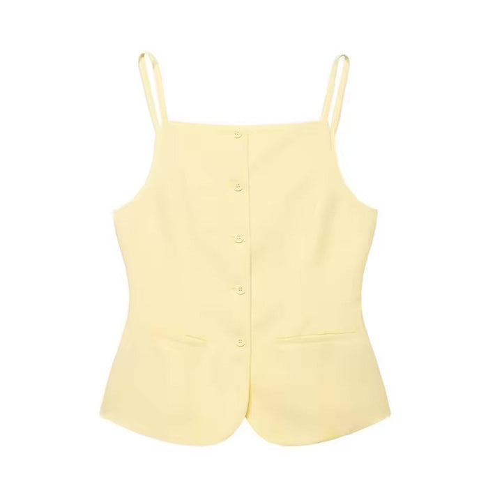 Vigil vest with shorts coord set