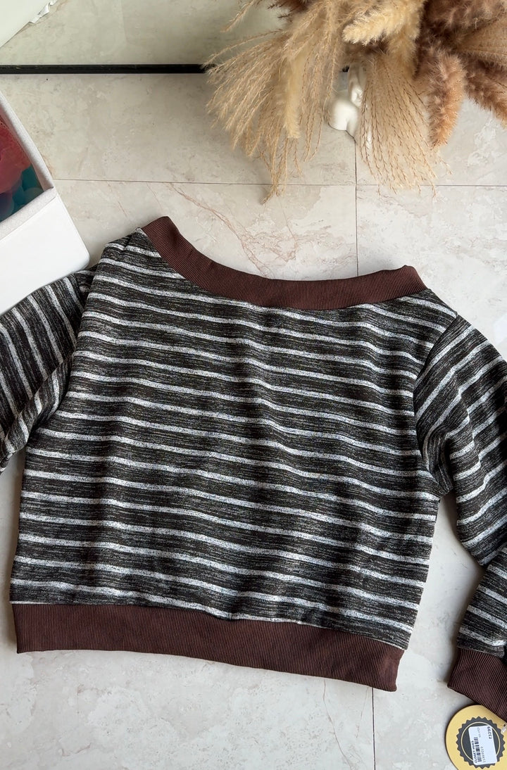 Rory boat neck sweatshirt with skirt