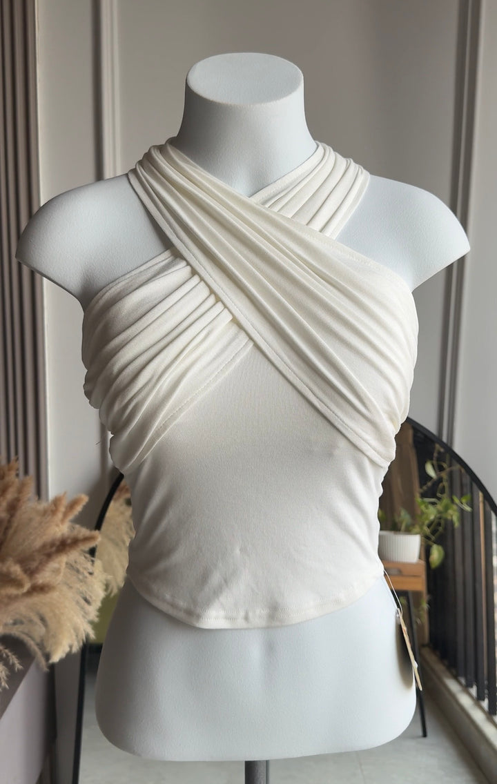 Maddie built in bra top