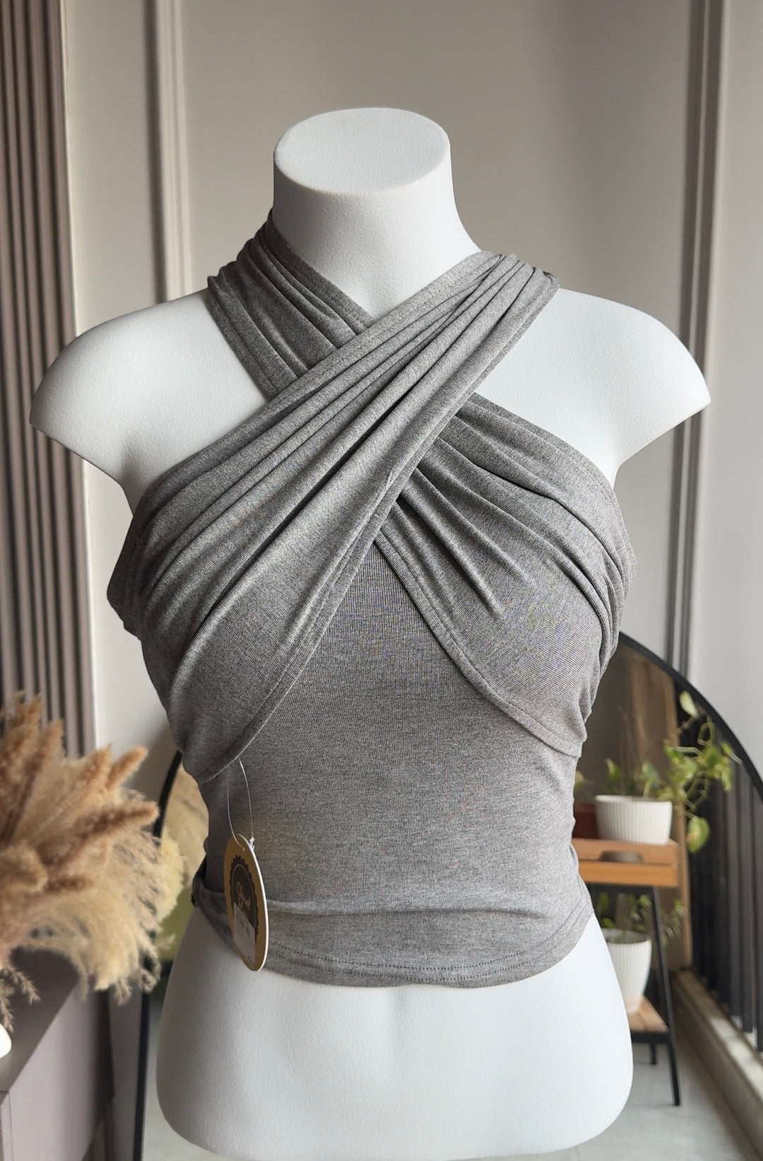 Maddie built in bra top