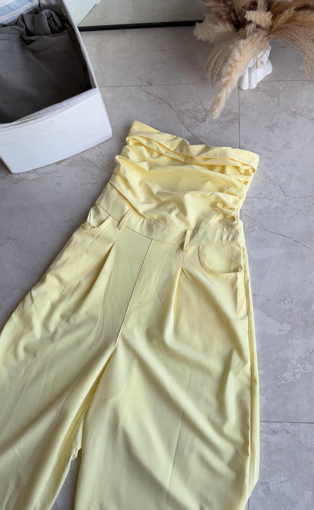 Safari Tube Jumpsuit with belt