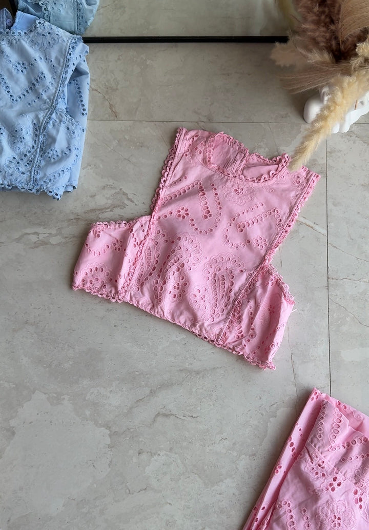 Alice halter neck coord set PINK -PREORDER