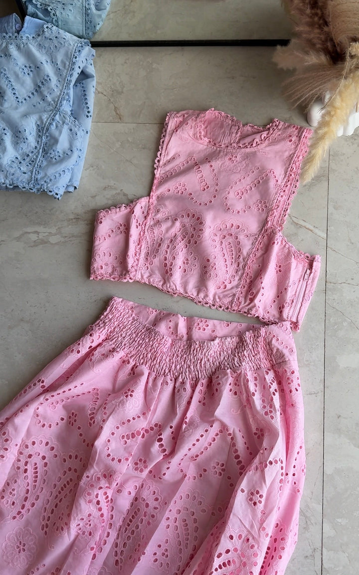 Alice halter neck coord set PINK -PREORDER