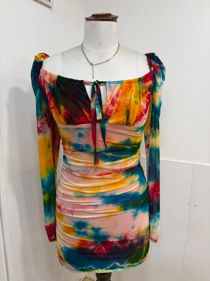 Phuket mesh tulle dress