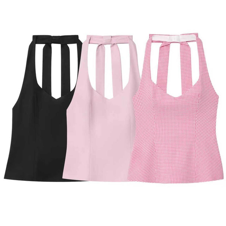 Colossal halter neck top